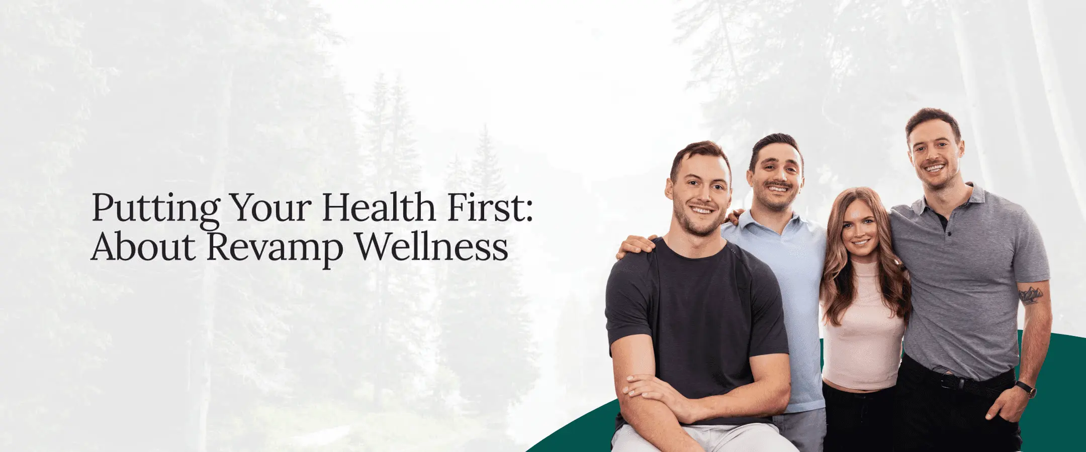 Putting your health first : About revamp Wellness
