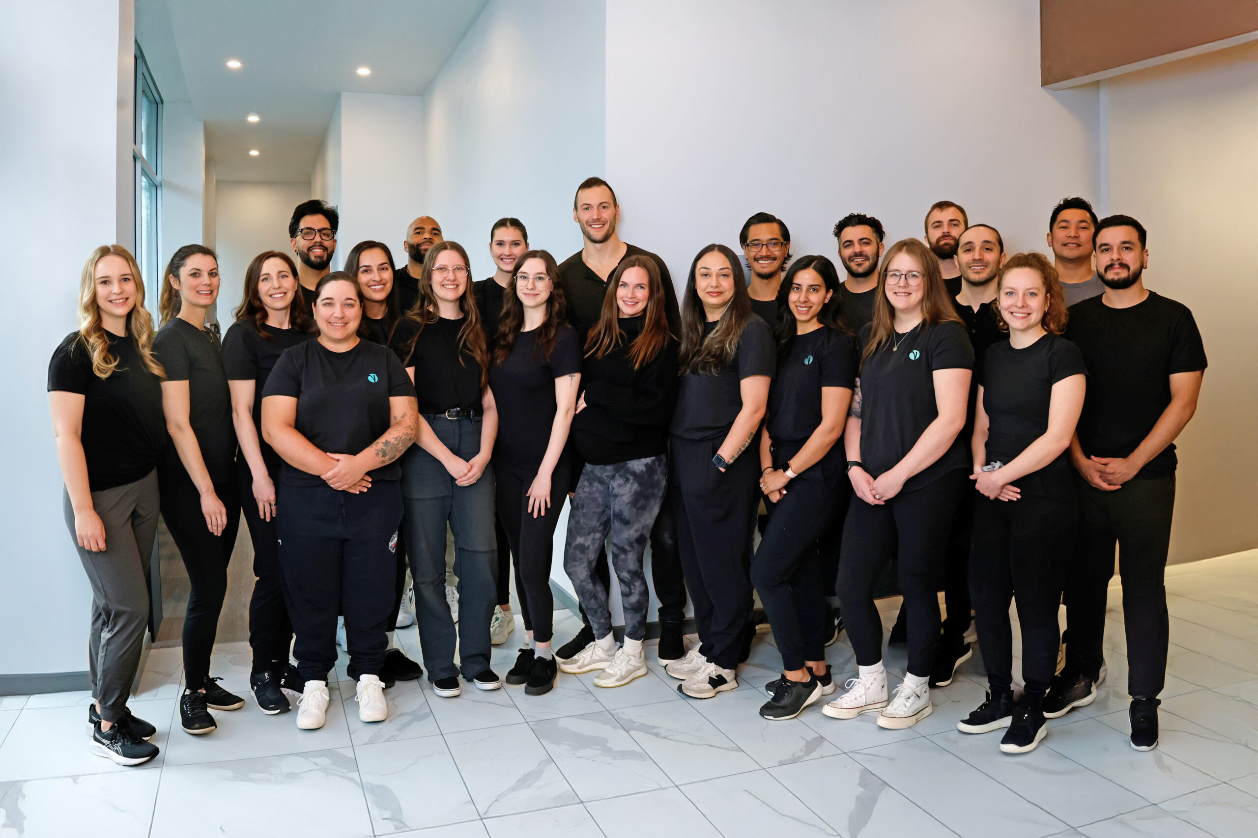 Langley clinic’s professional massage therapy team group photo