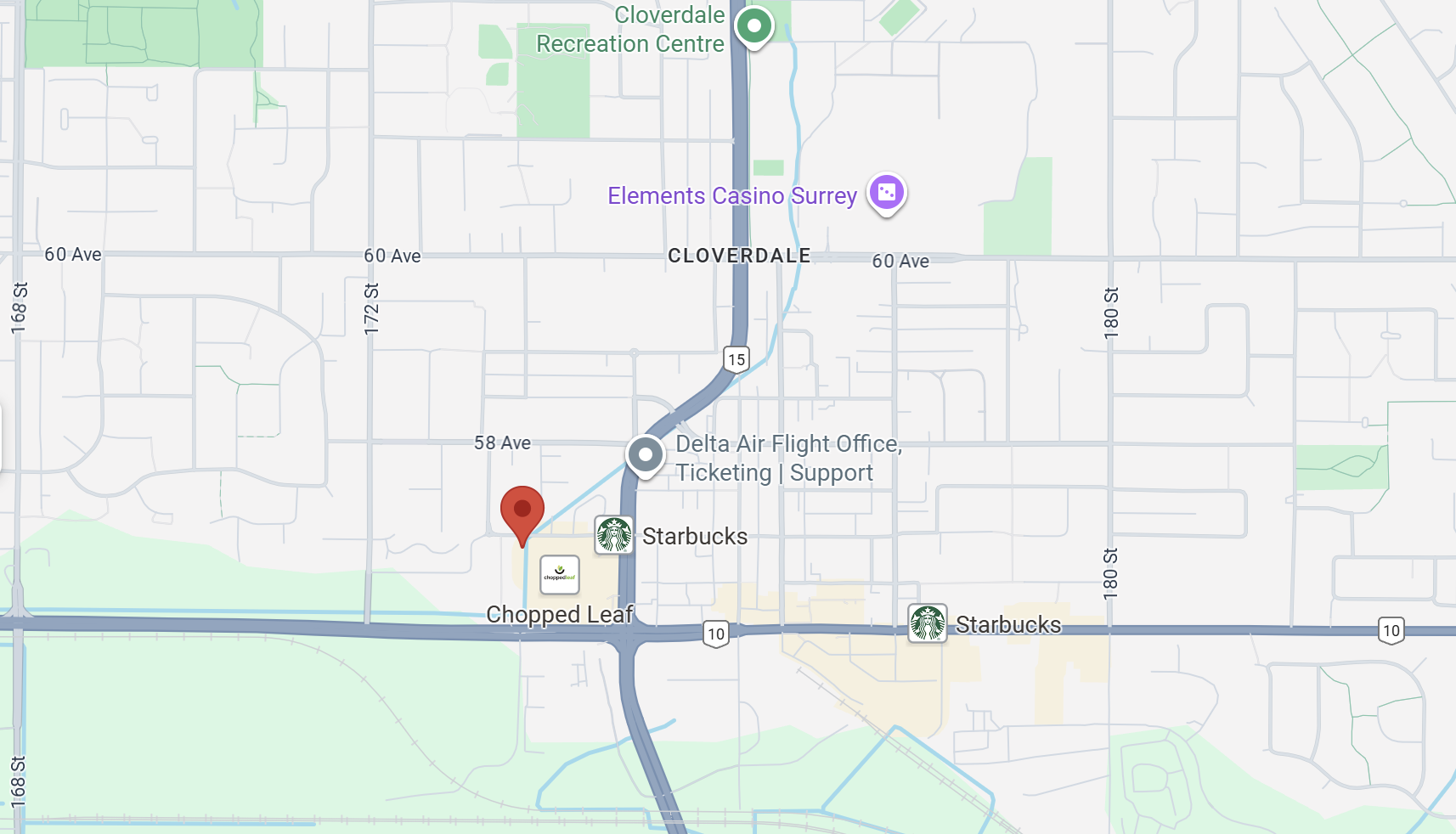 Revamp Wellness - Cloverdale - Map