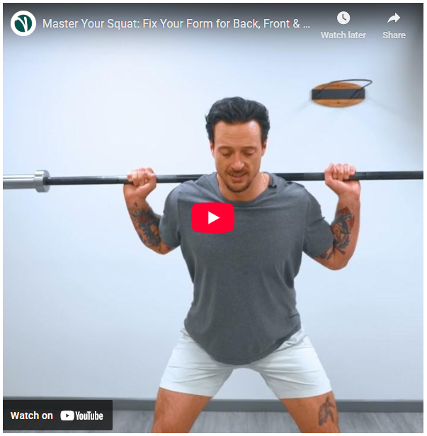 Watch: Master Your Squat — Back, Front & Goblet Squats Explained