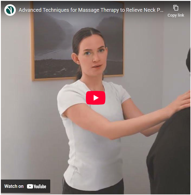 Advanced Techniques for Massage Therapy to Relieve Neck Pain