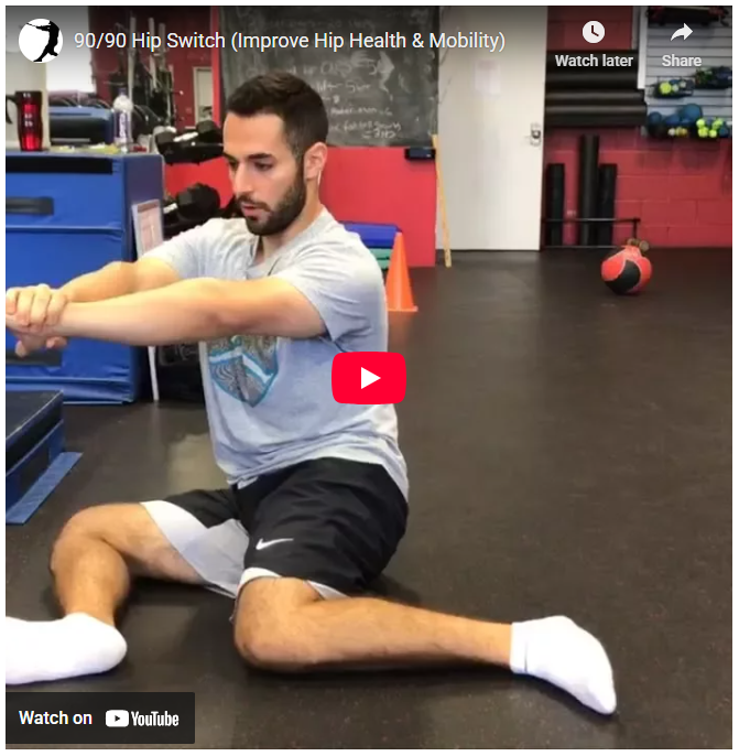 90/90 Hip Switch Improve Hip Health & Mobility