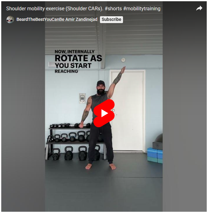 Shoulder Mobility Exercise: Controlled Articular Rotations