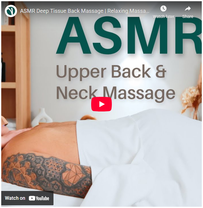 ASMR Deep Tissue Back Massage | Relaxing Massage Sounds for Stress & Tension Relief